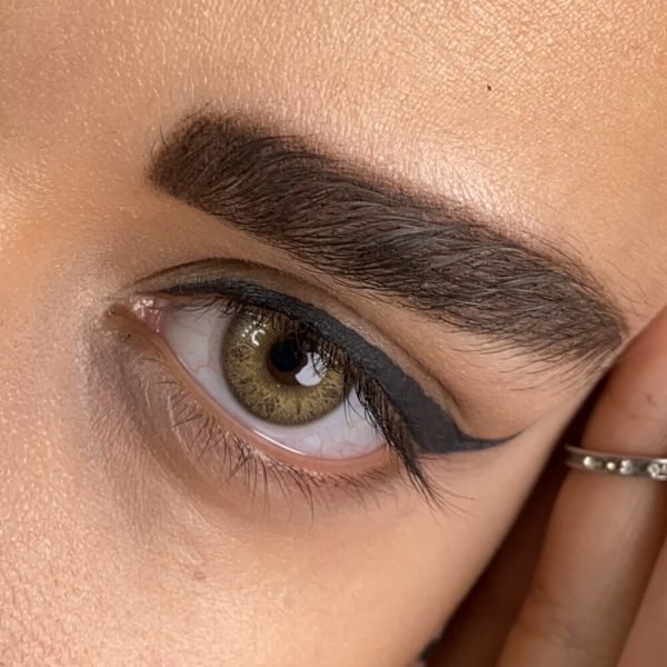 لنز کاتیا بژ عسلی شامپاینی