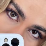 لنز NK لیو کوکو قهوه‌ای تیره