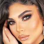 لنز دهب آرگان عسلی شکلاتی