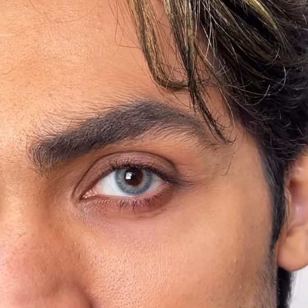 لنز دهب هاوای طوسی سبز