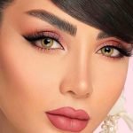 لنز دهب الیو عسلی سبز - تصویر 2