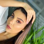 لنز دهب توپاز مشکی قهوه ای - تصویر 3