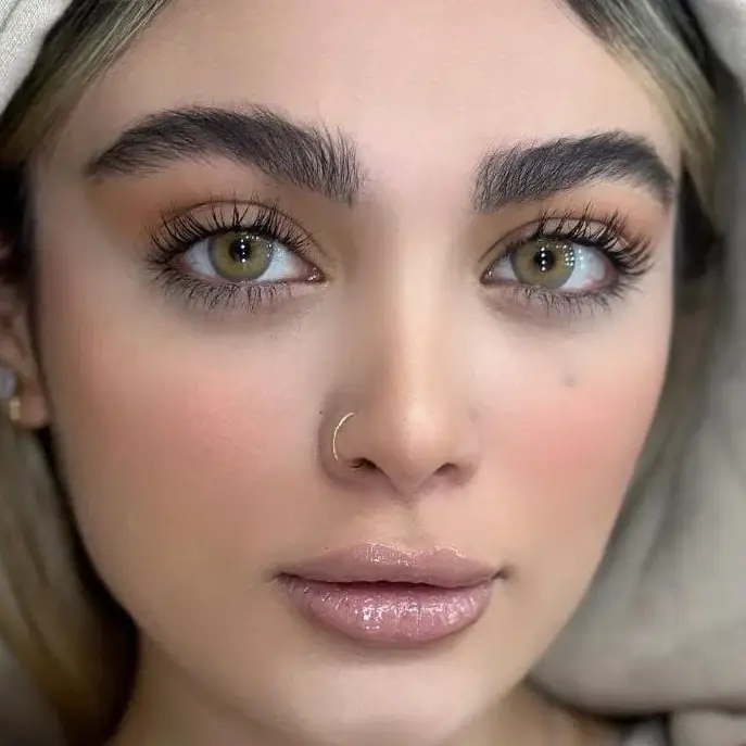 لنز دسیو تاندر هیزل عسلی فندقی