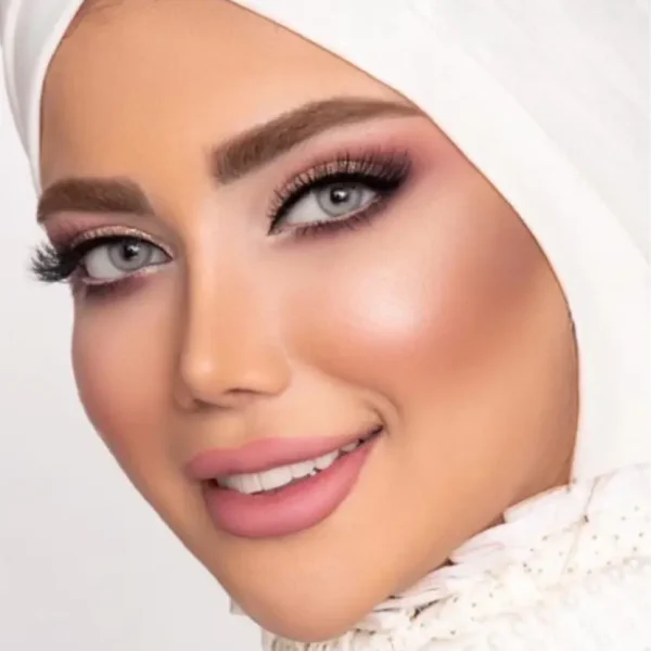 لنز هیپنوس سیندرلا گری طوسی سبز تیله ای بدون دور