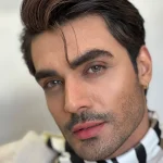 لنز مادمازل تیلور طوسی عسلی دور دار