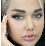 لنز سلنا دیم گری سبز طوسی دور محو