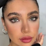 لنز سلنا دیم گری سبز طوسی دور محو