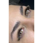 لنز سلنا لایت کافی عسلی کاراملی رگه دار