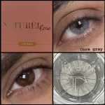 لنز نچرال کر گری طوسی بدون دور - تصویر 2