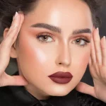 لنز نچرال کر مارون عسلی روشن بدون دور - تصویر 4