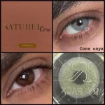 لنز نچرال کر اونیکس سبز بدون دور - تصویر 2
