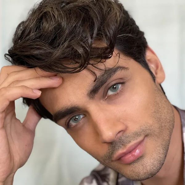 لنز نچرال کر زیرکون طوسی بدون دور