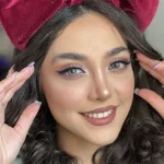 لنز نچرال لا اگیت سبز عسلی دوردار - تصویر 2