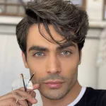 لنز نچرال لا اگیت سبز عسلی دوردار