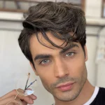 لنز نچرال کوارتز طوسی سبز دوردار