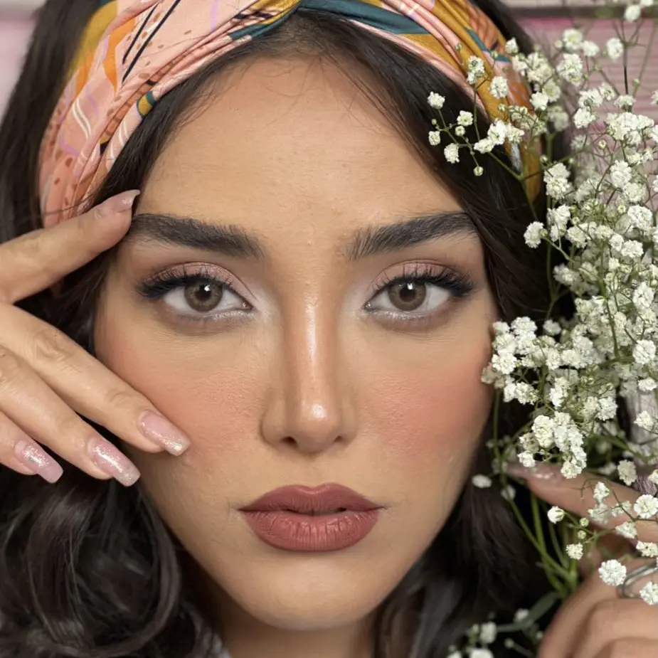 لنز سنیوریتا مارون قهوه ای عسلی