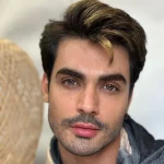 لنز یونیک دارک گری طوسی با مرکز عسلی