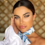 لنز جمستون کبالت بلو کول آبی اقیانوسی بدون دور - تصویر 4