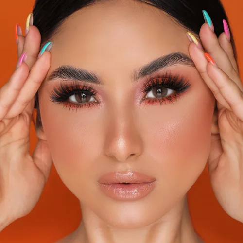 لنز هیپنوس هازل عسلی سبز بدون دور