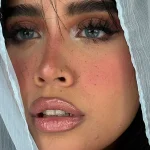 لنز جمستون کبالت بلو کول آبی اقیانوسی بدون دور - تصویر 11