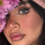 لنز جمستون کبالت بلو کول آبی اقیانوسی بدون دور - تصویر 9