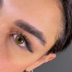 لنز جمستون اسپرینگ مل کلاسیک سبز عسلی دوردار - تصویر 9