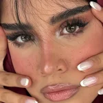 لنز جمستون اسپرینگ مل کول سبز عسلی بدون دور - تصویر 6