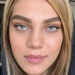 لنز جمستون اسپرینگ مل کول سبز عسلی بدون دور - تصویر 5