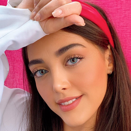 لنز کریستال هانی بلو