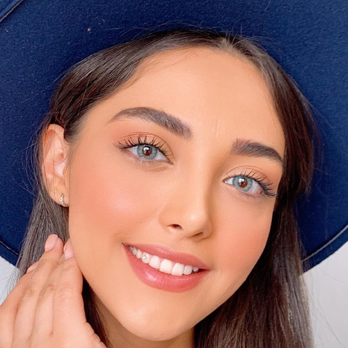 لنز کریستال پرل بلو