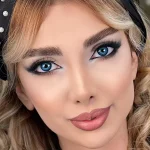 لنز اپرا دیو مالاگا آبی دور دار فصلی