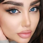 لنز اپرا دیو مالاگا آبی دور دار فصلی