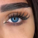 لنز اپرا دیو مالاگا آبی دور دار فصلی