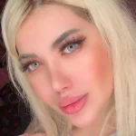 لنز اپرا ماریانا طوسی سبز عسلی دور دار