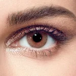 لنز آناستازیا کاراملو عسلی بدون دور