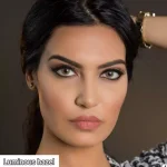 لنز چشم رنگی لومینس رنگ هازل عسلی ته مایه خاکی روشن بدون دور