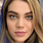 لنز جمستون ایوری کول سبز عسلی بدون دور