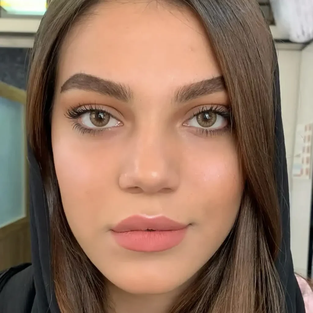 لنز جمستون اوئو کافی طوسی عسلی