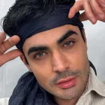 لنز رز آلیس بلو آبی دور دار