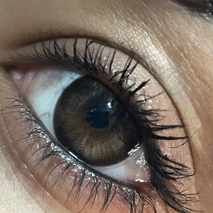 لنز سلنا دارک براون قهوه ای شکلاتی تیره دوردار