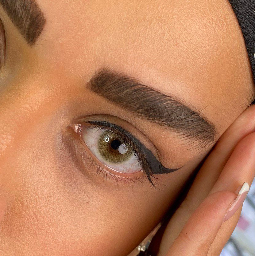 لنز کاتیا مل سبز زیتونی