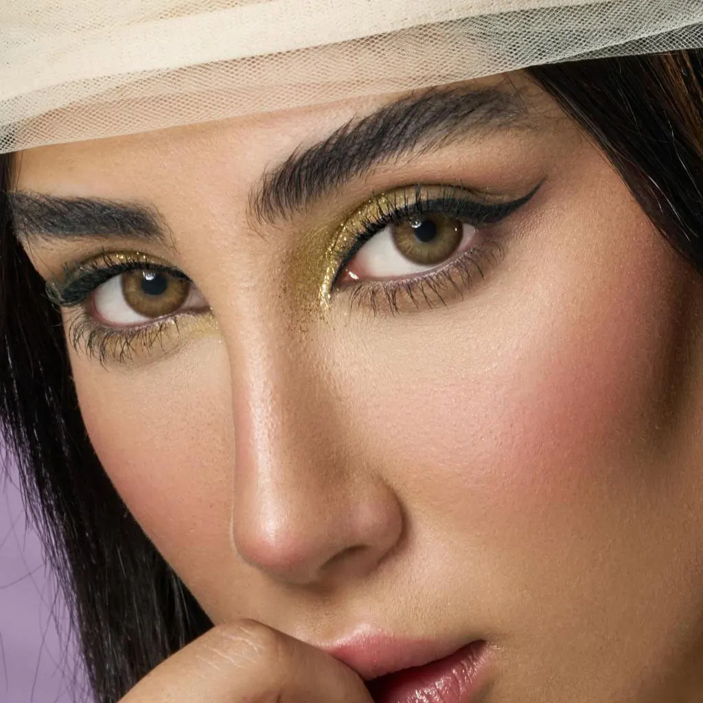 لنز اپتی کالر رادیکس براون عسلی