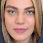 لنز ترسا مون ناوی سبز عسلی - تصویر 2